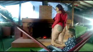 Eu fut la serviciu de un motel pentru că prietena mea mă lasă în așteptare pentru a vedea care culiada în cămin și în amaca cu lustylatinasex